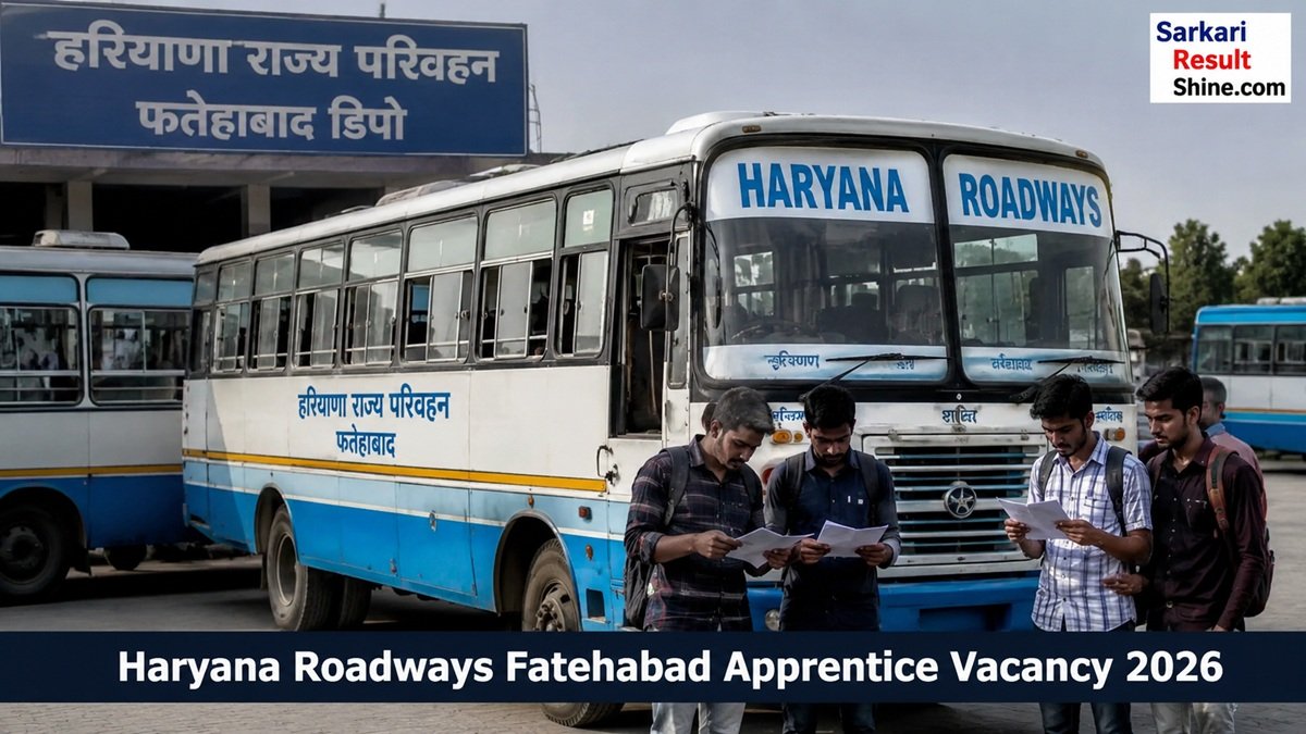 Haryana Roadways Fatehabad Apprentice Vacancy 2026