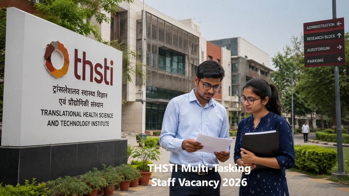 THSTI Multi-Tasking Staff Vacancy 2026