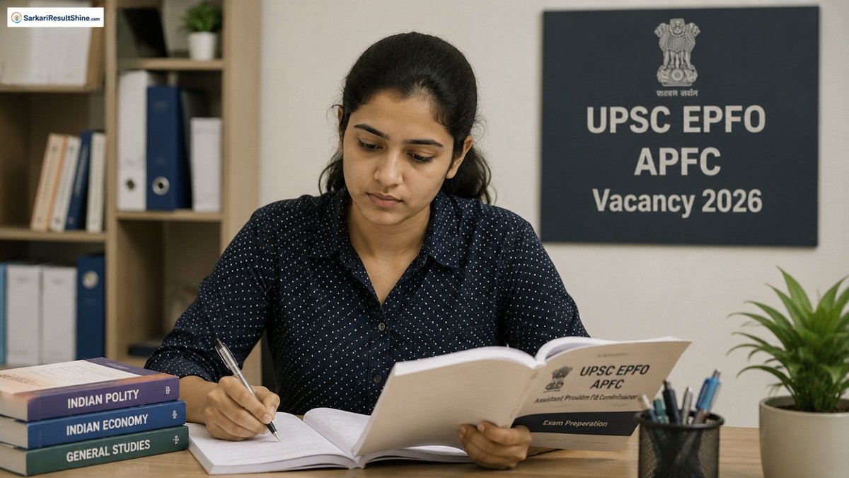 UPSC EPFO ​​APFC Vacancy 2026